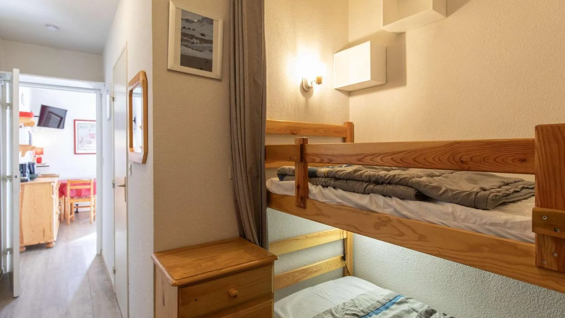 Studio Cabine 4 Pers, Pied De Pistes, Parking, Balcon Sud, Centre Station, Proche Commerces - Fr-1-404-12 لا مونجي
