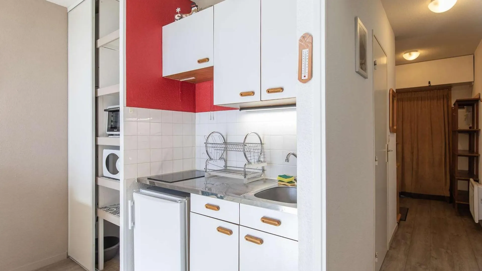 Studio Cabine 4 Pers, Pied De Pistes, Parking, Balcon Sud, Centre Station, Proche Commerces - Fr-1-404-12 لا مونجي